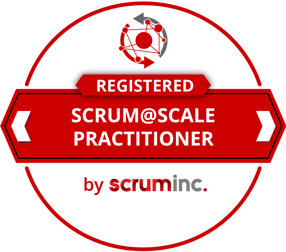  Registered Scrum@Scale Practitioner  Logo